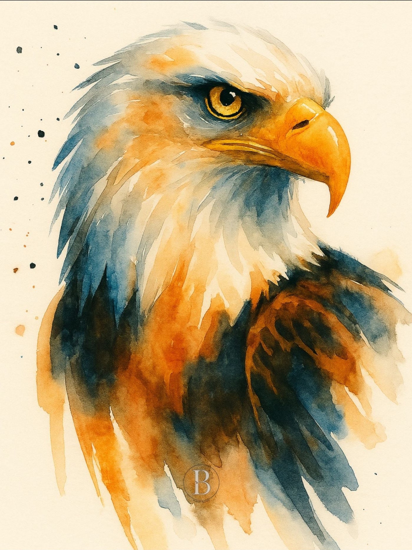 Aigle Royal - Affiche chrétienne