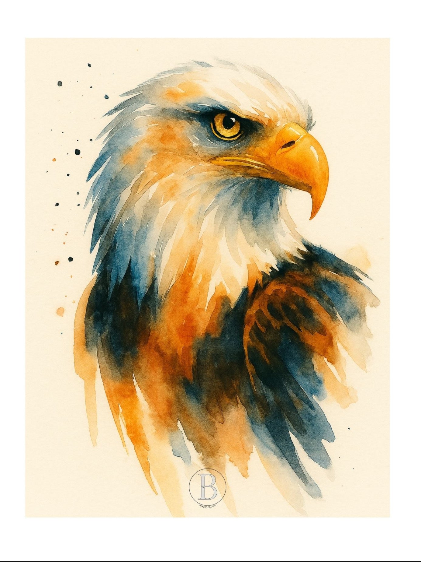 Aigle Royal - Affiche chrétienne