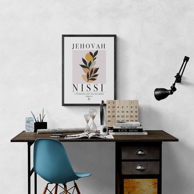 Jehovah Nissi - Affiche Chrétienne