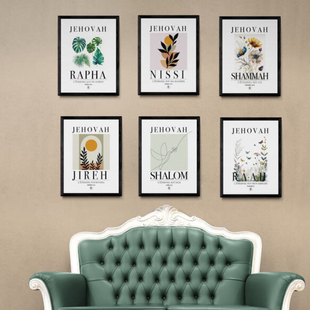 Jehovah Shalom - Affiche chrétienne