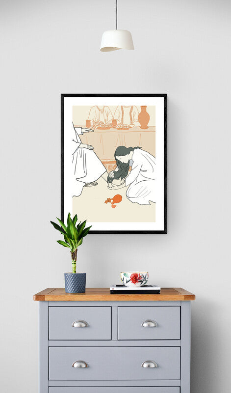 Femme Pécheresse - Affiche chrétienne