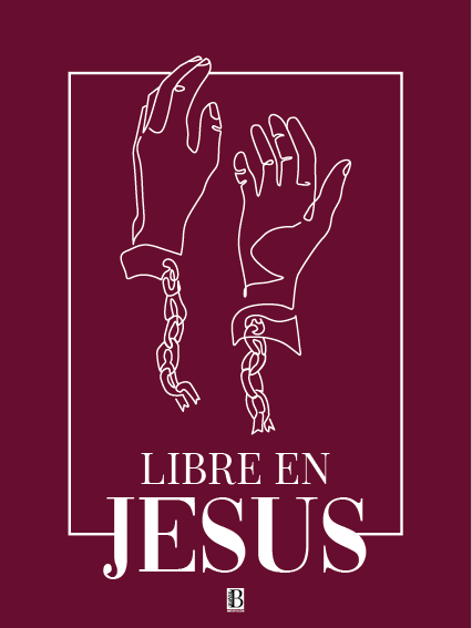 Libre en Jésus - Affiche Chrétienne
