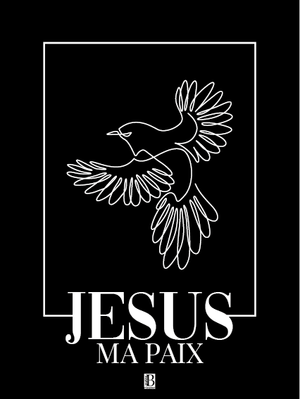 Jésus ma paix - Affiche Chrétienne