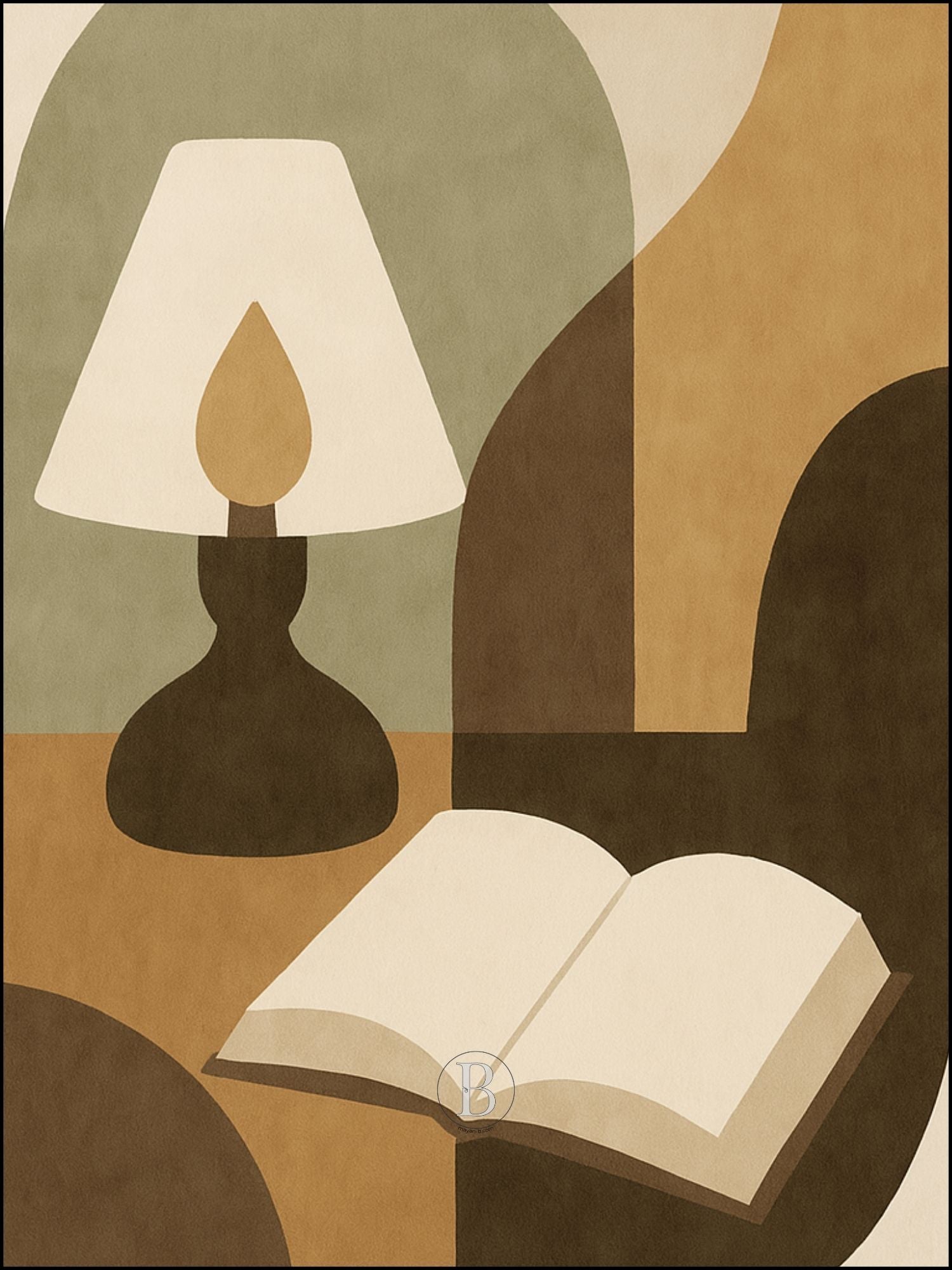 Ta Parole, une Lampe à mon chevet  - Affiche chrétienne